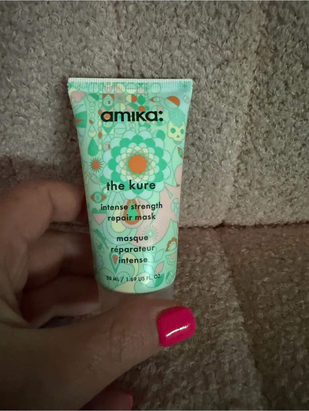amika Mint Floral Intense Strength Repair Mask